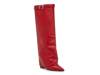 Corenne Foldover Wedge Boot Red view