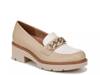 Desi Platform Loafer Tan/White view