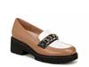 Desi Platform Loafer Brown/White/Black view