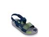 Recreio Papete Sandal - Kids' Green/Blue view