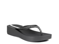 Mesh Chic Platform Sandal Black view