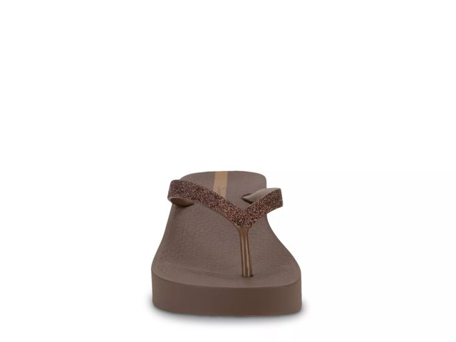 Mesh Chic Platform Sandal