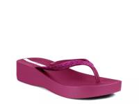 Mesh Chic Platform Sandal Pink view