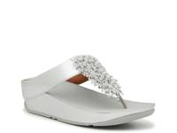 Rumba Wedge Sandal Silver Metallic view