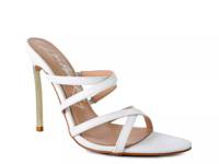 Nightclub Sandal White view