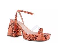 Such Flirt Platform Sandal Orange view