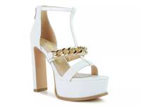 Bonita Platform Sandal White view