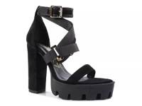 Fresh Day Platform Sandal Black view