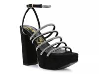 Tricks Platform Sandal Black view