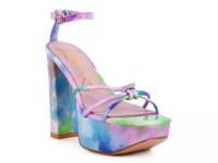 Prisma Platform Sandal Purple view
