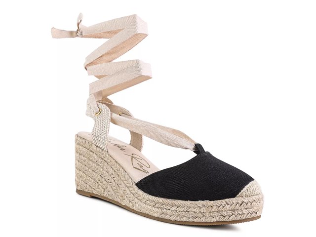 Little Mary Espadrille Wedge Sandal