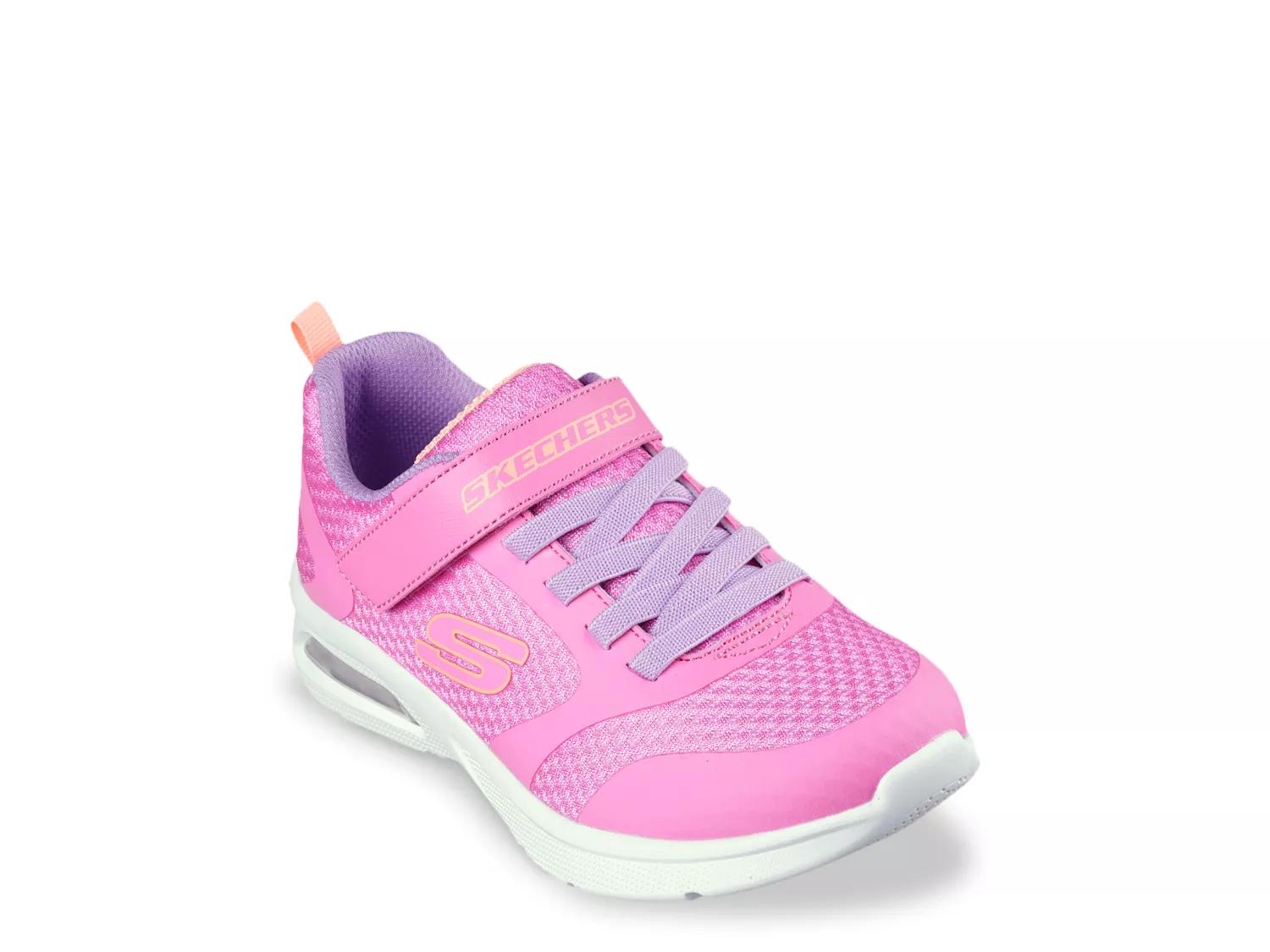 Skechers Microspec Max Racer Gal Sneaker Kids' | Girl's | Hot Pink | Size 11 Youth | Sneakers