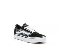 Ward Sneaker - Kids' Black/White/Multicolor Floral Print view