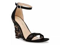 Ivan Wedge Sandal Black view