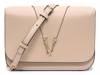 Leather Crossbody Bag Beige view