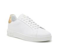 Embossed Sneaker - Men's White/Gold view