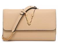 Leather Clutch Beige view