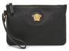 Leather Zip Pouch Black view