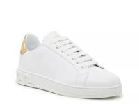 Embossed Sneaker - Women's White/Goldtone view