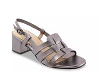 Luna Sandal Pewter Metallic view