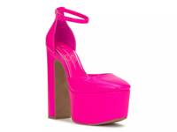 Pinkston Platform Pump Pink Synthetic Leather view