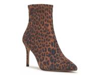 Semaja Bootie Brown Synthetic Suede Leopard Print view