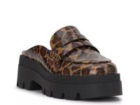 Uma Loafer Light Brown/Black Leopard Print view
