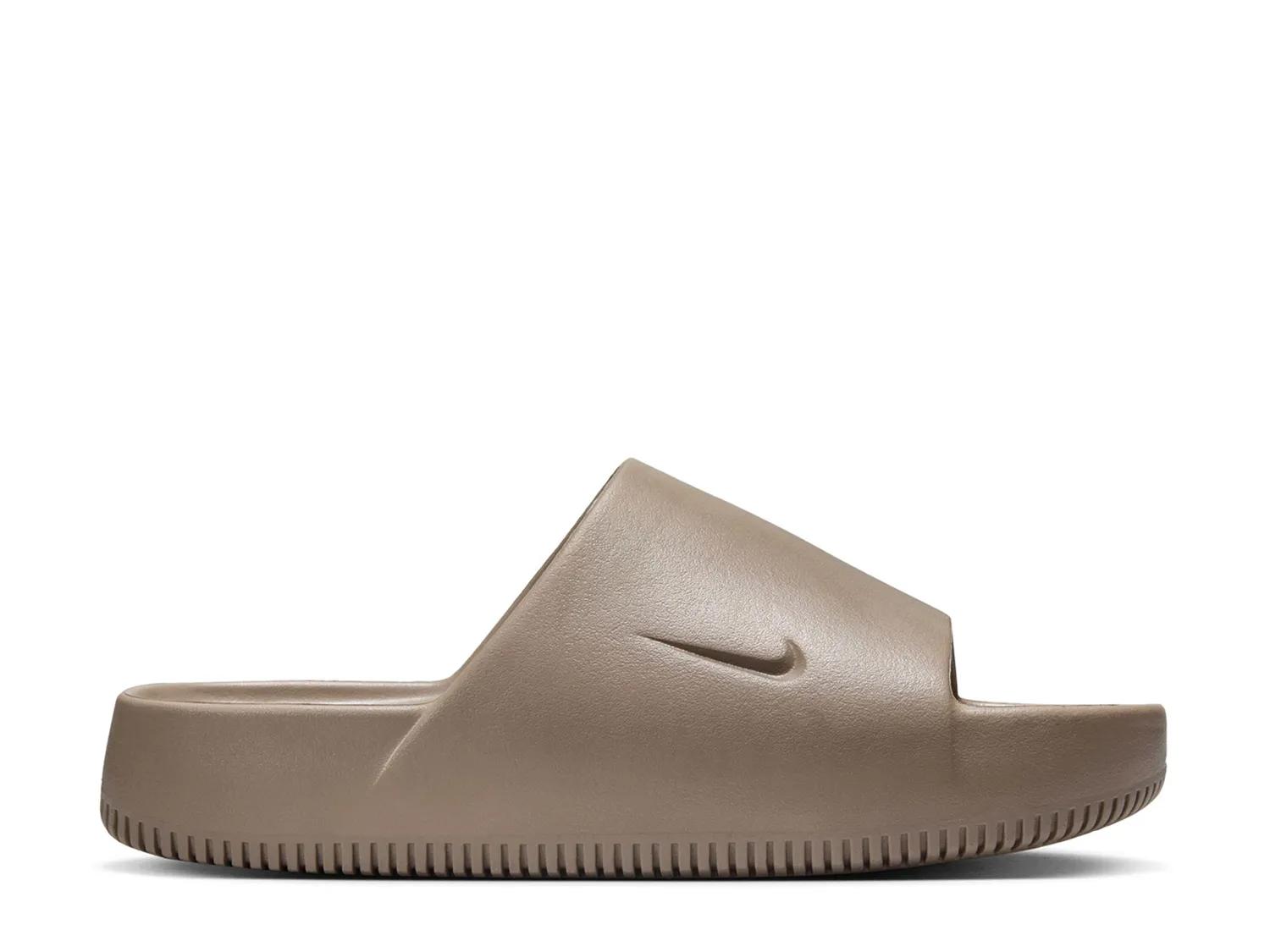 Nike Calm Slide Sandal In Brown