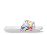Victori One Slide Sandal - Women's White/Multicolor Floral Print view