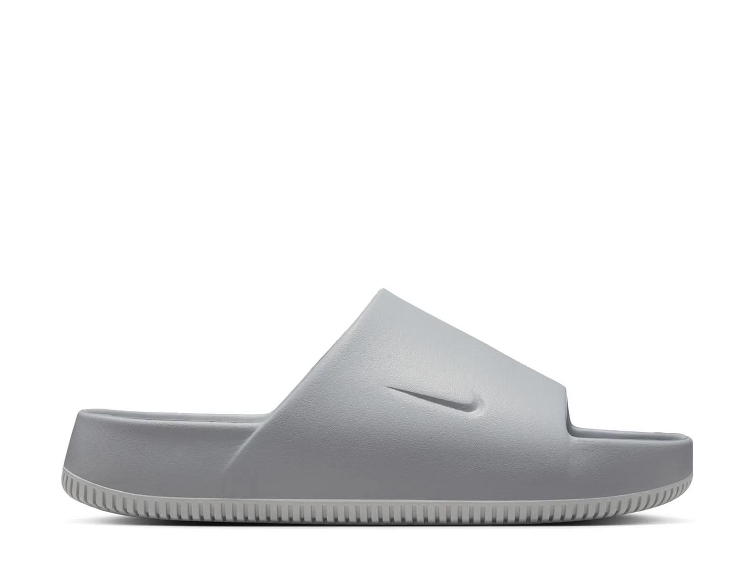 Nike Calm Slide Sandal In Gray