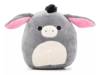 Farm Animal Squishmallow Plush Grey Donkey view