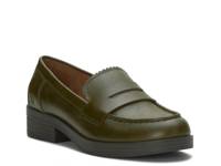 Floriss Penny Loafer Olive Green view