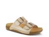 Abbas Sandal Gold Metallic view