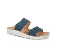 Bayshore Wedge Sandal Navy view