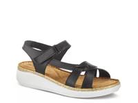 Chambria Wedge Sandal Black view