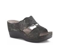 Dreiser Wedge Sandal Black view