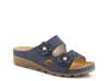 Pamola Wedge Sandal Navy view