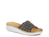 Windom Wedge Sandal Black view