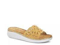 Windom Wedge Sandal Yellow view