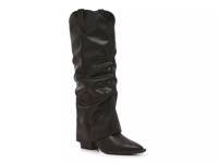 Sana Foldover Western Boot Black view