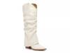 Sana Foldover Western Boot White view