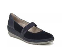 Judie Mary Jane Slip-On Navy Suede view
