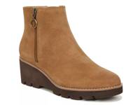 Hazal Wedge Bootie Cognac Suede view