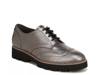 Alfina Oxford Pewter Metallic Leather view