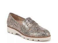 Cheryl II Loafer Gold Metallic  Snake Print view