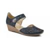 Nougat Wedge Sandal Navy view