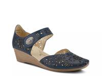Nougat Wedge Sandal Navy view