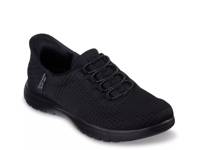 On the Go Flex Clever Slip-On Sneaker Black view