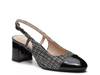 Eliana Pump Black Plaid Tweed view