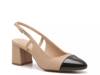 Eliana Pump Sandshell Beige/Black Synthetic view